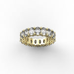 Load image into Gallery viewer, Alliance Romy diamants naturels ovales 5.70 carats or jaune