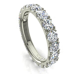 Load image into Gallery viewer, Alliance Gabriela diamants ronds 2.00 carat or blanc