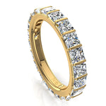 Load image into Gallery viewer, Alliance Lucia diamants naturels princesses 3.00 carats or jaune