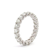 Alliance Stefania diamants naturels ronds 2.80 carats or blanc 14 carats