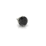Charger l'image dans la visionneuse de la galerie, Boucle d'oreille unique diamant noir 1.00 carat Dante