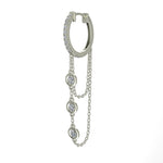 Load image into Gallery viewer, Boucles d'oreilles diamants ronds 0.21 carat or blanc Benedetta