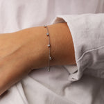 Load image into Gallery viewer, Bracelet diamants ronds 0.30 carat or blanc Celestina