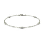 Load image into Gallery viewer, Bracelet diamants ronds 0.30 carat or blanc Lidia