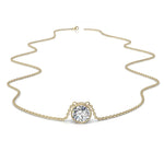 Load image into Gallery viewer, Pendentif diamant naturel rond 1.70 carat or jaune Barbara