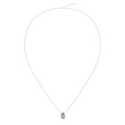 Pendentif diamant poire 1.20 carat or rose Ely