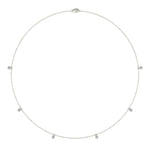 Charger l'image dans la visionneuse de la galerie, Pendentif diamants ronds 0.30 carat or blanc Celestina