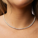 Charger l'image dans la visionneuse de la galerie, Pendentif diamants ronds 22.70 carats or jaune Cristina