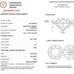 Load image into Gallery viewer, Diamant Rond 1.02 ct, certificat IGI diamant de laboratoire, couleur E, pureté VS1
