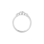 Bague diamant 0,50 Carat épaulé vintage Melina