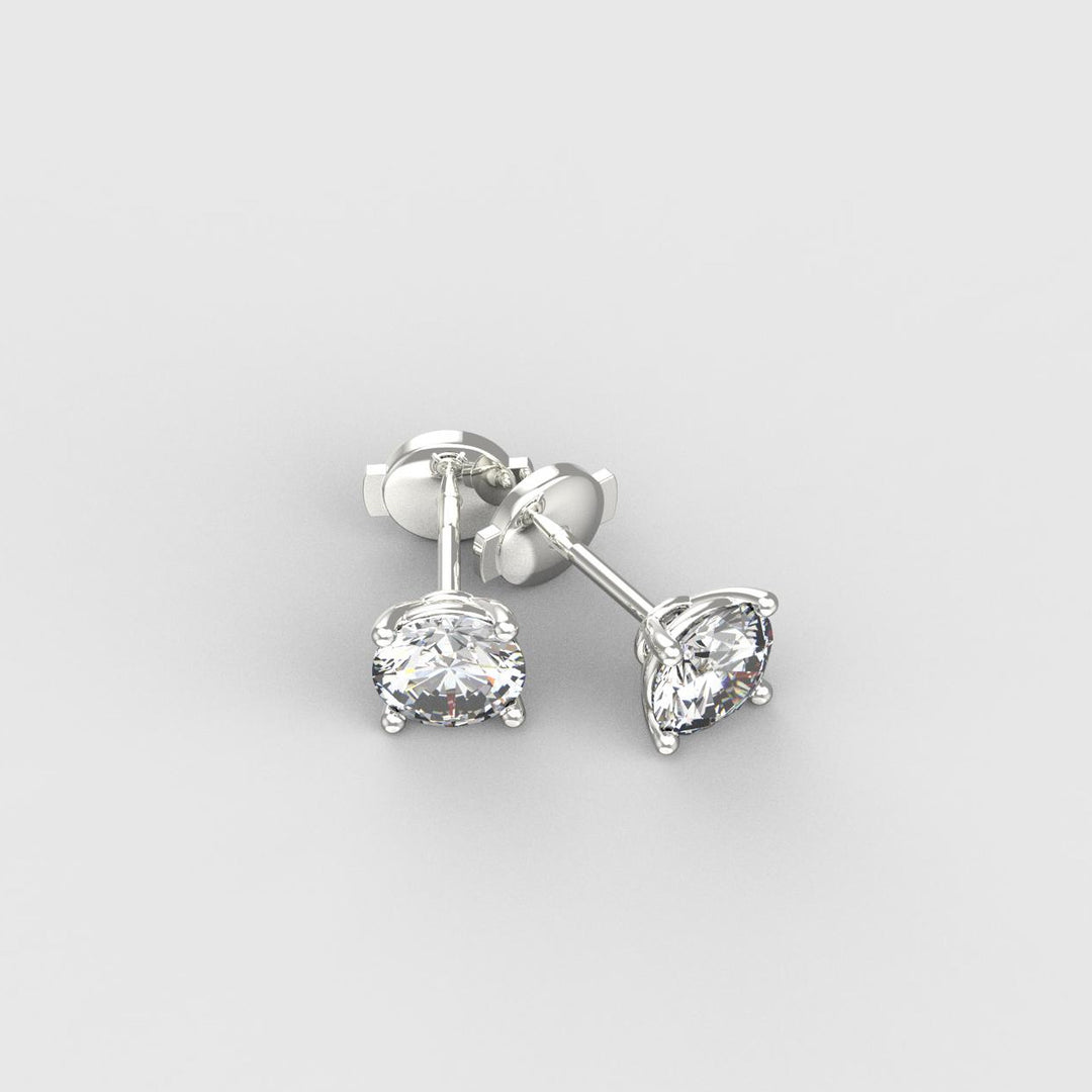 Boucles d'oreilles Diamants  1.20 Carat