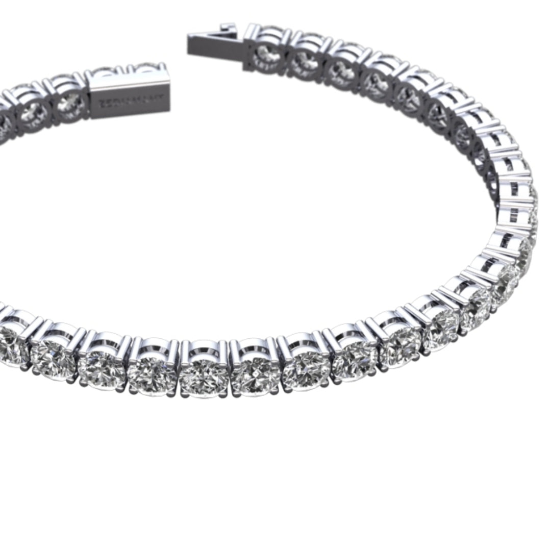 Bracelet Rivière diamant 4,00 Carat