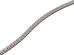 Load image into Gallery viewer, Bracelet Rivière 4,00 Carat 4 Griffes Or rose
