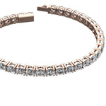 Load image into Gallery viewer, Bracelet Rivière diamant 4,00 Carat or rose
