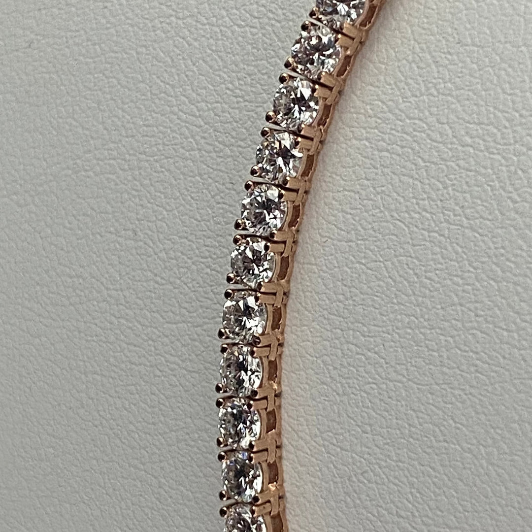 Collier Rivière Diamants 16 carat