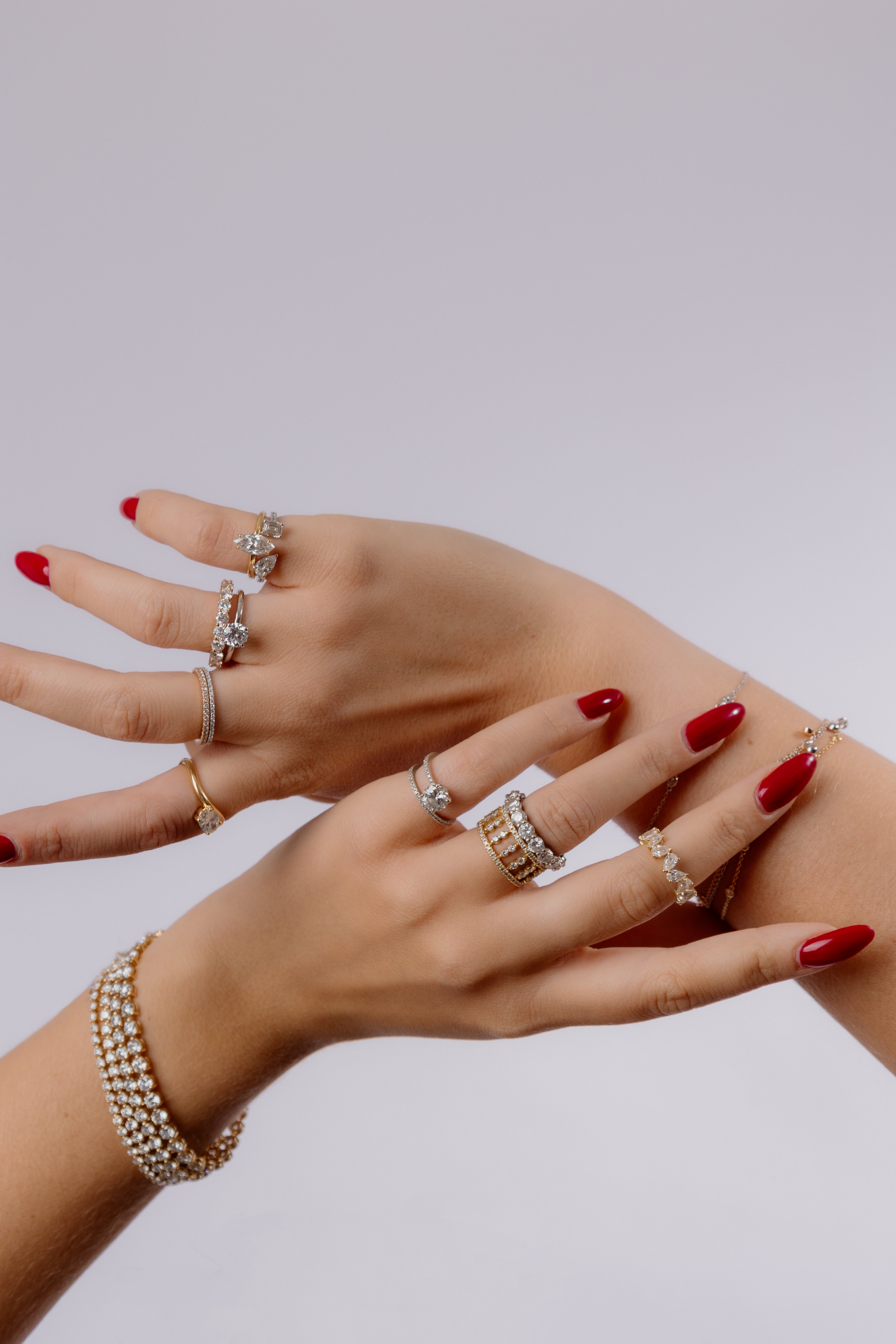 Bracelets Femme en Diamant Synthétique