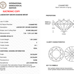 Charger l&#39;image dans la visionneuse de la galerie, Diamant Rond 1.50 Carat E VS1 IGI
