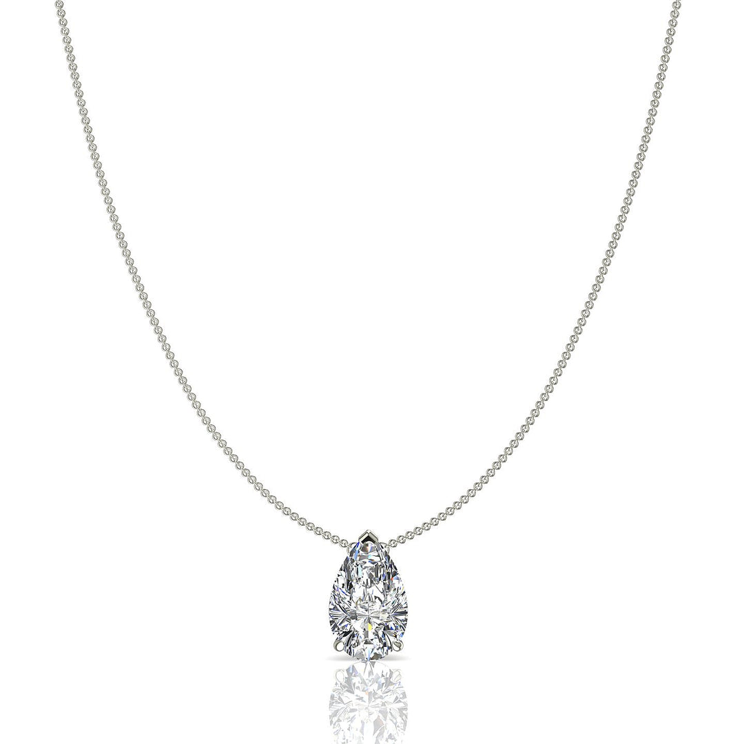 Pendentif Diamant Poire 1.00 Carat Ely