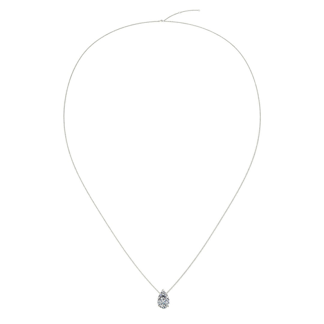 Pendentif Diamant Poire 1.00 Carat Ely