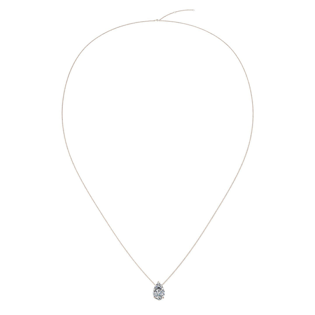 Pendentif Diamant Poire 1.00 Carat Ely