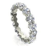Alliance diamants naturels ronds 3.00 carats or blanc Daniela