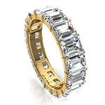 Load image into Gallery viewer, Alliance diamants Émeraudes 3.20 carats or jaune Virginie
