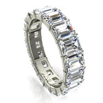 Load image into Gallery viewer, Alliance Virginie diamants naturels Émeraudes 3.20 carats or blanc