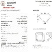 Diamant 1.50 Carat ASHER CUT E VVS2