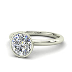 Load image into Gallery viewer, Solitaire diamant rond 1.70 carat or blanc Barbara
