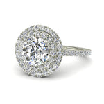 Load image into Gallery viewer, Solitaire diamant rond Caterina 2.50 carats or blanc
