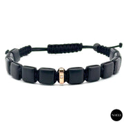 Bracelet diamant naturel rond 0.01 carat or rose Vito