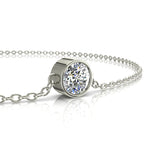 Load image into Gallery viewer, Bracelet diamant rond 0.50 carat or blanc Angelica
