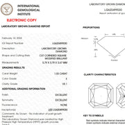 Diamant Radian carré 1,03