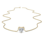 Charger l'image dans la visionneuse de la galerie, Pendentif diamant naturel coeur 2.00 carat or jaune Ely