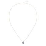 Load image into Gallery viewer, Pendentif diamant poire 1.00 carat or rose Ely
