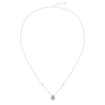 Load image into Gallery viewer, Pendentif diamant poire et diamants ronds 0.90 carat or rose Carla
