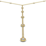 Charger l'image dans la visionneuse de la galerie, Pendentif diamants naturels ronds 0.44 carat or jaune Lidia