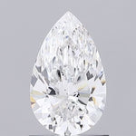 Load and play video in Gallery viewer, Diamant Taille POIRE 1.00 carat, diamant de laboratoire, couleur E, pureté VS1
