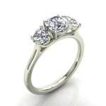 Load image into Gallery viewer, Solitaire Maria bague diamant rond 2.00 carat or blanc
